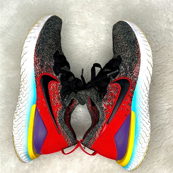 Nike Epic React FlyKnit Women’s 7Y Jade Running Sneaker Shoe. - Picture 5 of 8